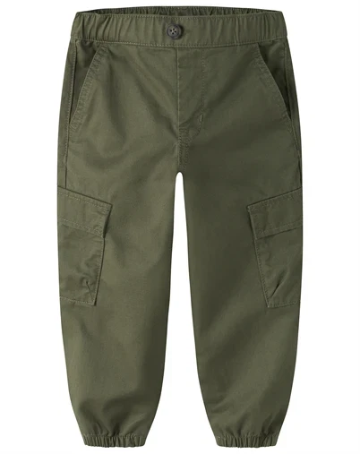 Name It - NMMBen Barrel Bukser - Olive Night